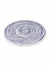 ZASSENHAUS | Untersetzer NORDIC 20cm Lines / Blue-White | blau