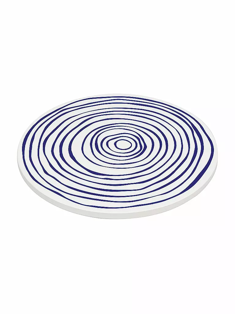 ZASSENHAUS | Untersetzer NORDIC 20cm Circles / Blue-White | blau