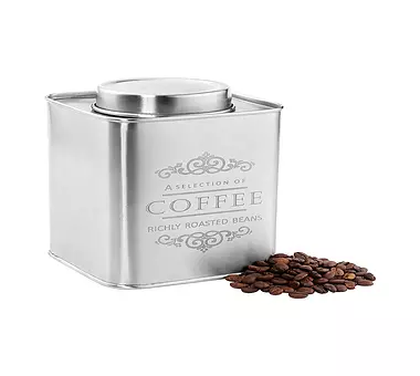 ZASSENHAUS Vorratsdose COFFEE 500g Edelstahl