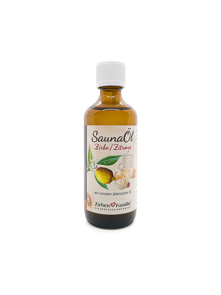 ZIRBENFAMILIE | Saunaöl Zirbe Zitrone 100ml | beige