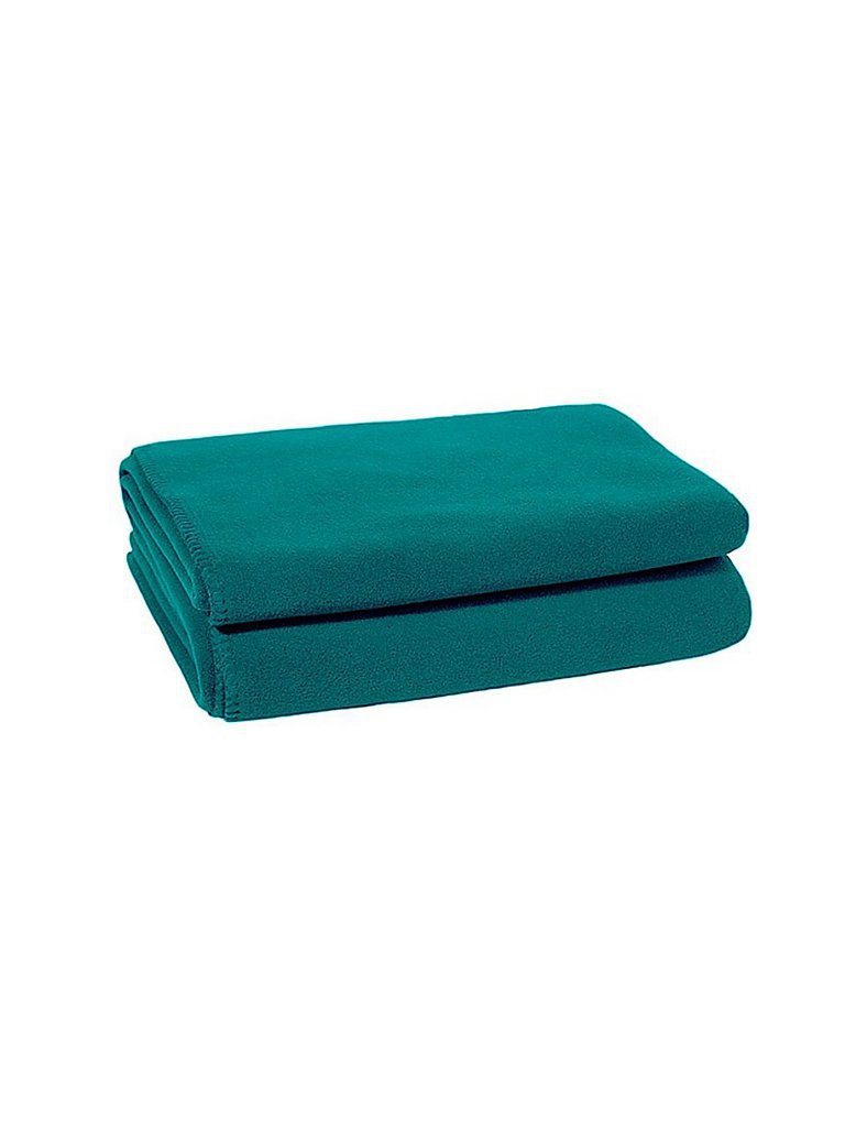 ZOEPPRITZ Softfleece-Decke 160x200cm (curacao) türkis