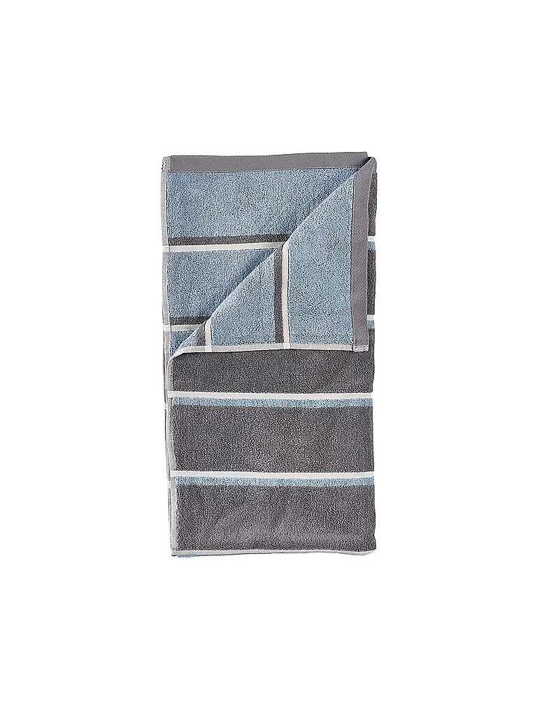 ZONE DENMARK Duschtuch SAUNA 70x140cm Grey/Blue Fog/Soft Grey grau