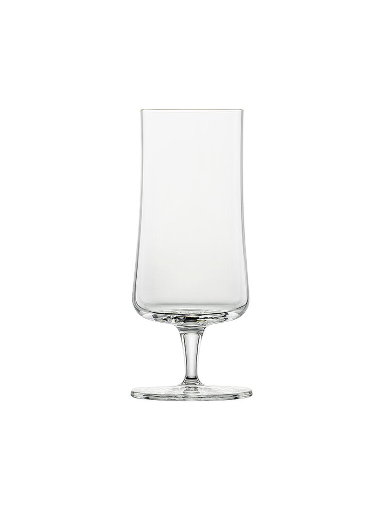 SCHOTT ZWIESEL Pilsglas Beer Basic 0,3 l (4er-Set), klassische Biertulpe mit Moussierpunkt, spülmaschinenfeste Tritan-Kristallgläser, Made in Germany (Art.-Nr. 130006), Kristall