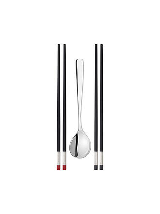 ZWILLING | Chopstick Set 5-tlg. schwarz / edelstahl