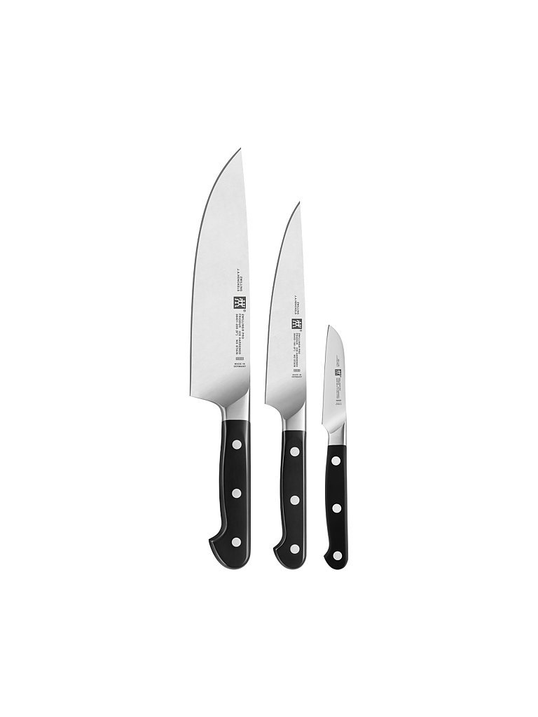 ZWILLING Messerset Pro 3-tlg. schwarz
