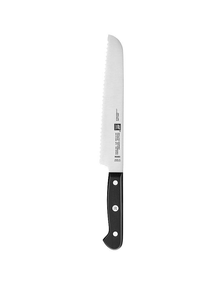 ZWILLING Brotmesser Gourmet 20cm schwarz