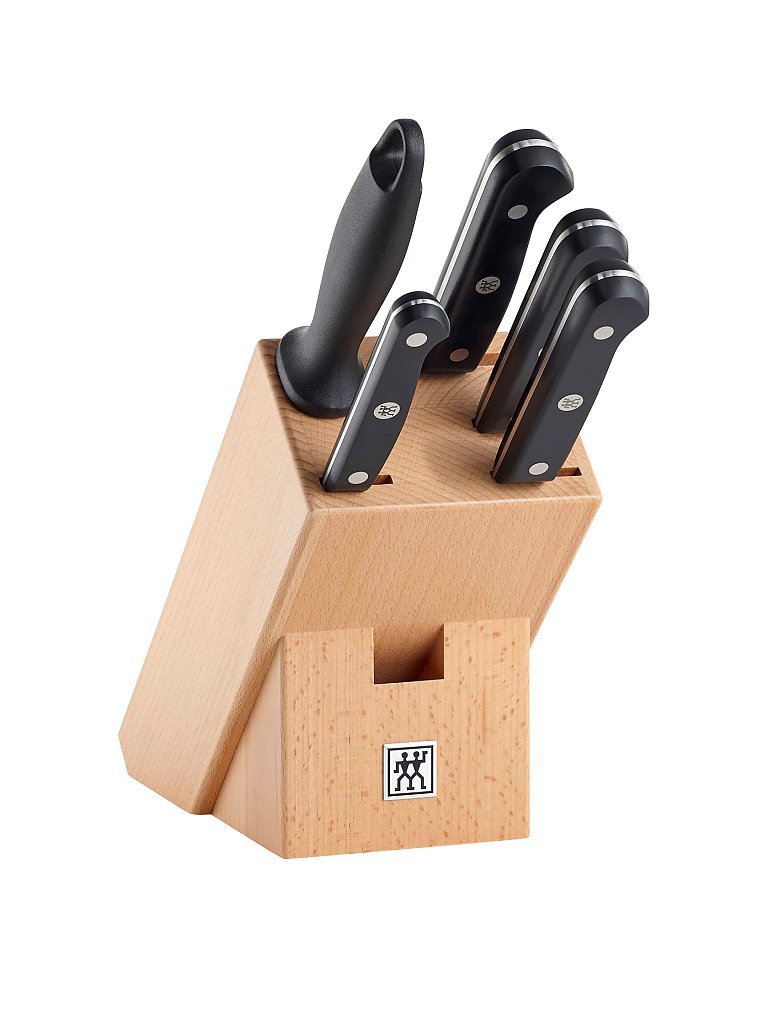 ZWILLING Messerblock 6-tlg. Gourmet schwarz