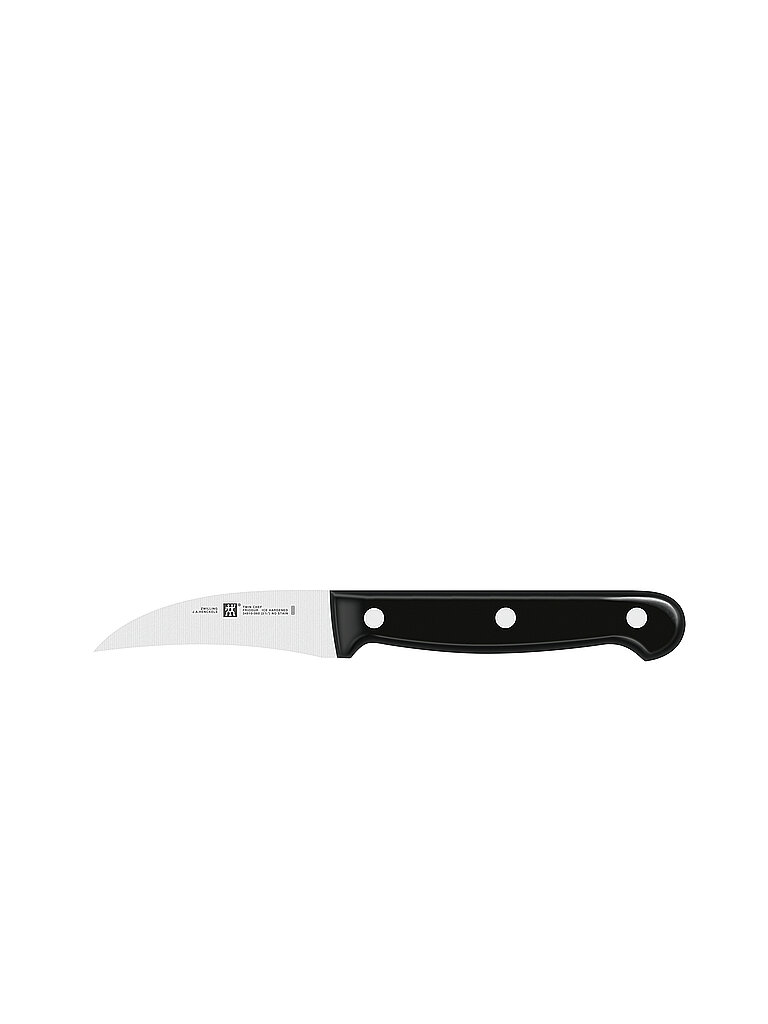 ZWILLING Schälmesser 7cm TWIN-CHEF Schwarz schwarz