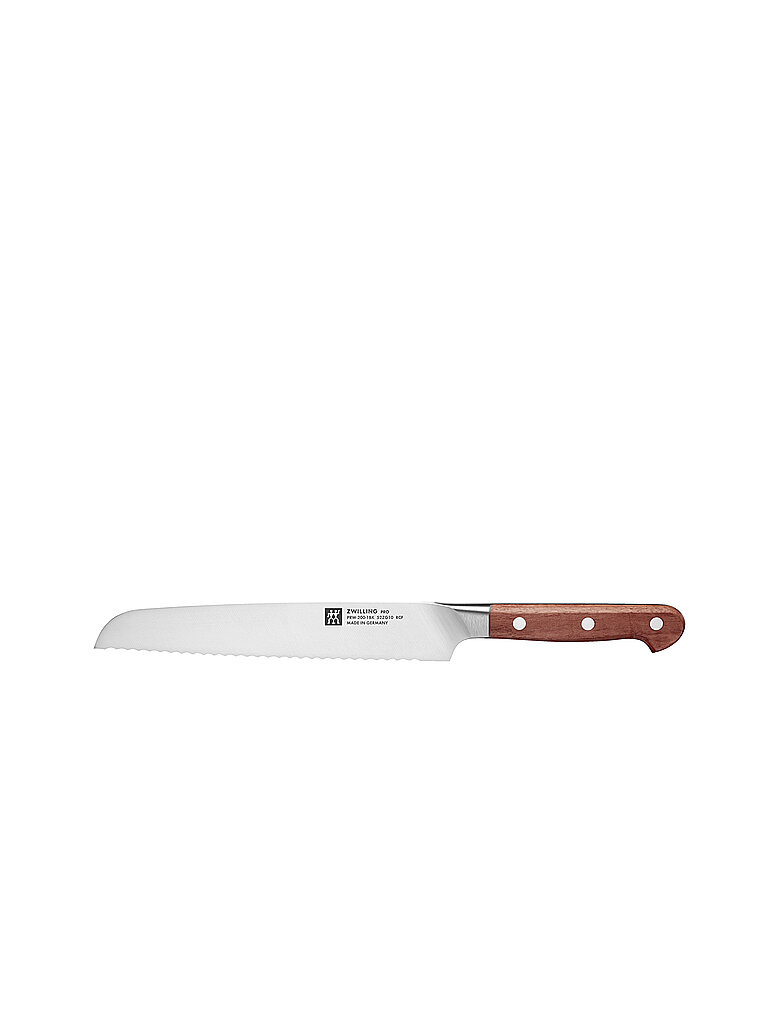 ZWILLING Brotmesser PRO WOOD 20cm Kotibe braun