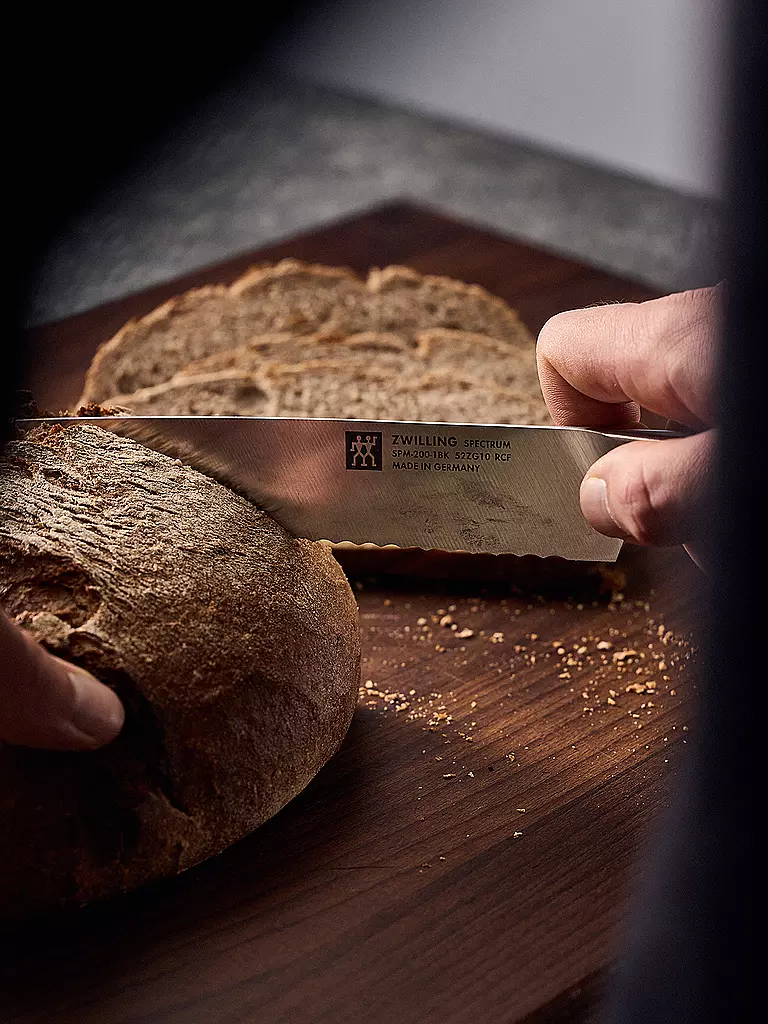 ZWILLING | Brotmesser 20cm SPECTRUM Micarta | braun