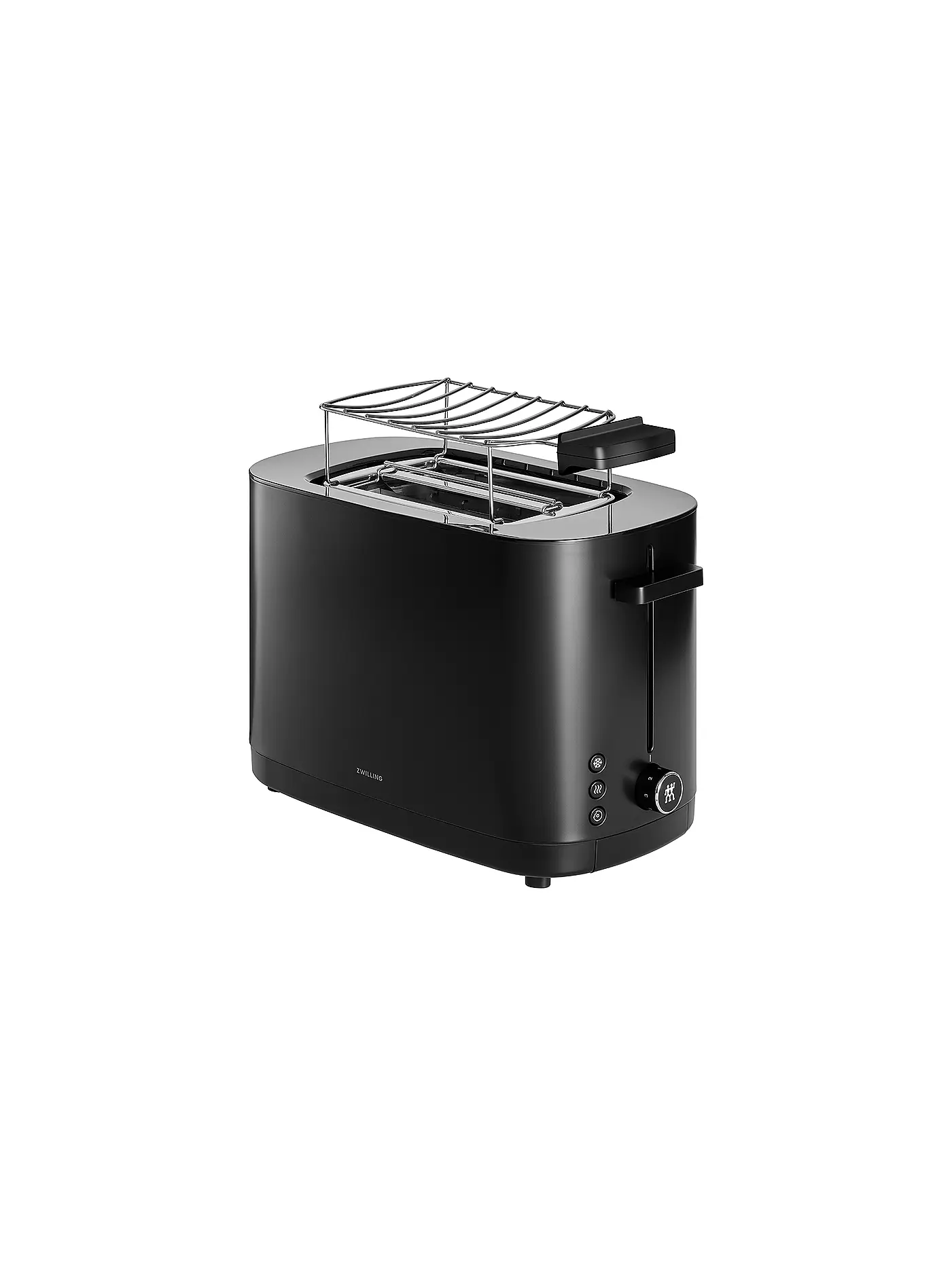 ZWILLING | ENFINIGY® Toaster 2 Scheiben Edelstahl 2 Schlitze kurz Schwarz  | schwarz