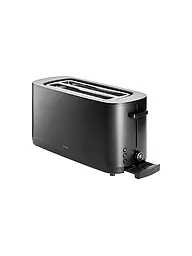 ZWILLING | ENFINIGY® Toaster 4 Scheiben Edelstahl 2 Schlitze lang Schwarz  | schwarz
