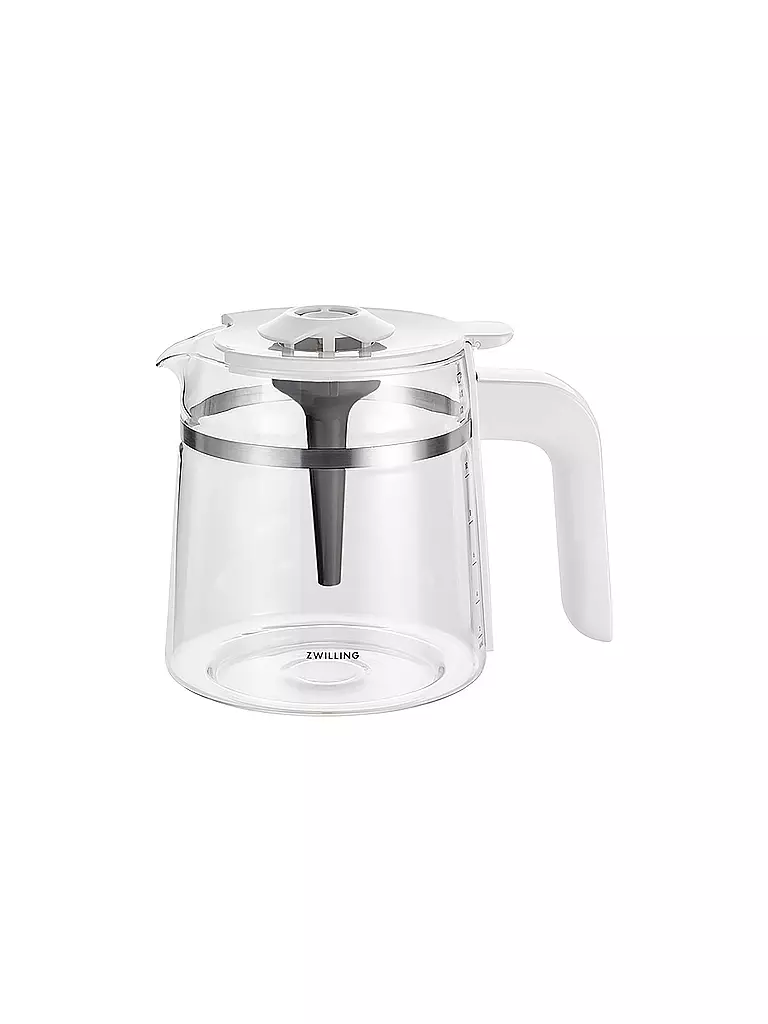 ZWILLING | Filterkaffeemaschine Enfinigy 1008909 Edelstahl/Weiss | silber