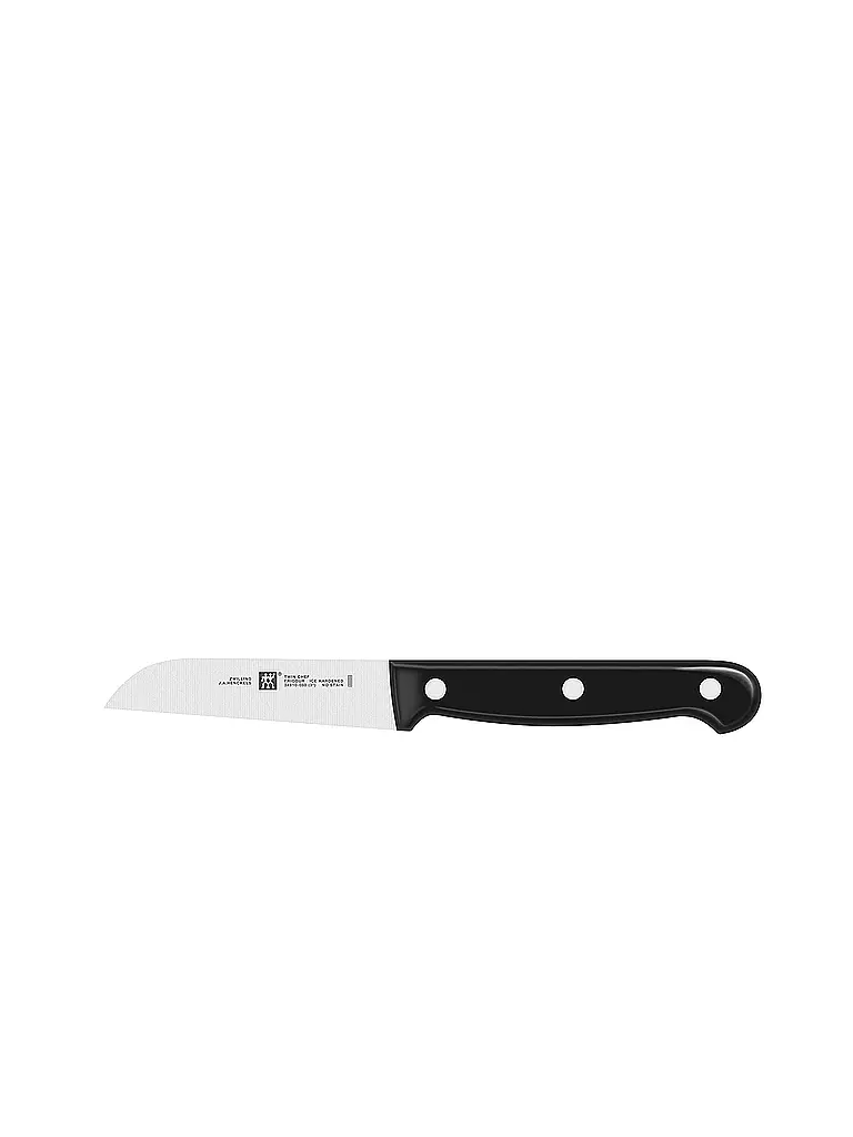 ZWILLING | Gemüsemesser 8cm TWIN-CHEF Schwarz | schwarz