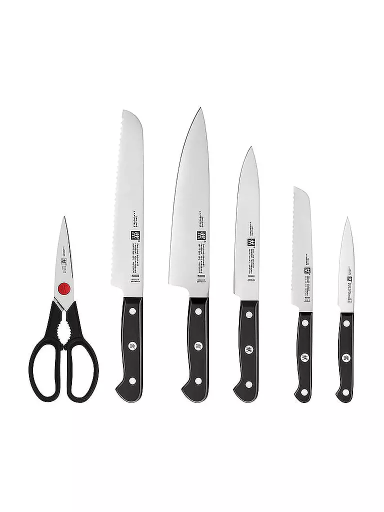 ZWILLING | Selbstschärfender Messerblock 7tlg Sharp Esche | schwarz