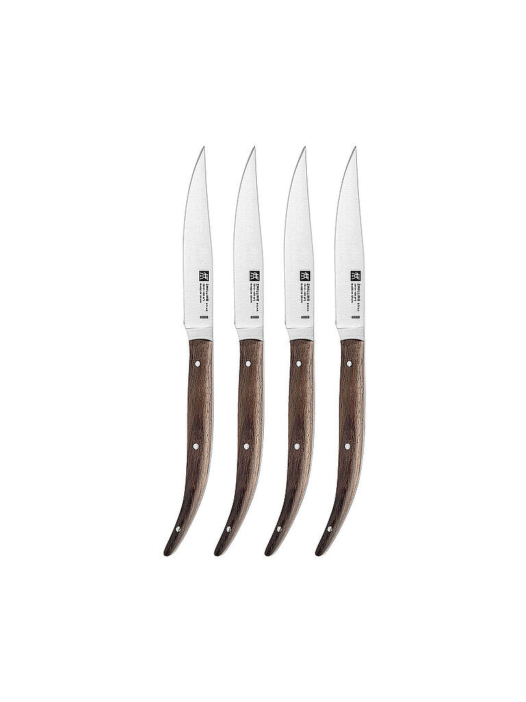 ZWILLING | Steakmesser Set 4tlg Palisander | braun