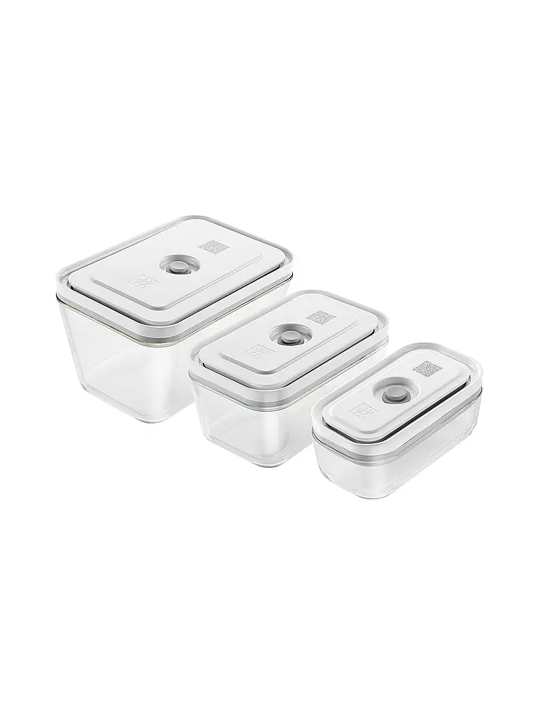 ZWILLING | Vakuum Glas Boxset 3tlg Fresh & Save | transparent