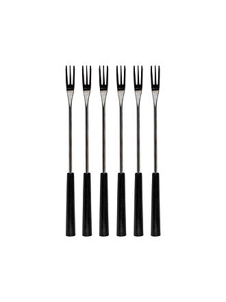 ZYLISS | Käsefondoue - Gabel Set 6-tlg. Schwarz 