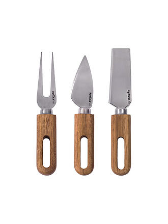ZYLISS | Käsemesser-Set 3-tlg. ARTISAN Edelstahl Akazie